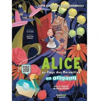 Alice au pays des merveilles en origami