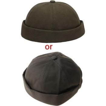 Gorro Casual de Algodón con Diseño Retro