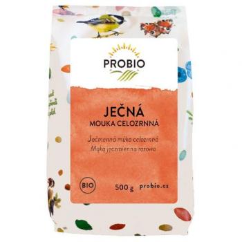 BIO jemná ječná mouka celozrnná 500 g