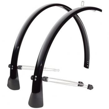 SKS Commuter, Parafango per Bicicletta, Nero, 60 mm/26-Inch