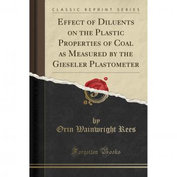 Effect of Diluents on the Plastic Properties of Coal as Measured by the Gieseler Plastometer