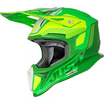 Casque Motocross Just1 J18 Pulsar MIPS Vert Taille M