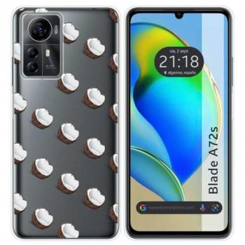 Funda de Silicona Cocos para Zte Blade A72s