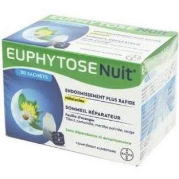EUPHYTOSE NUIT 20 SACHETS ENDORMISSEMENT