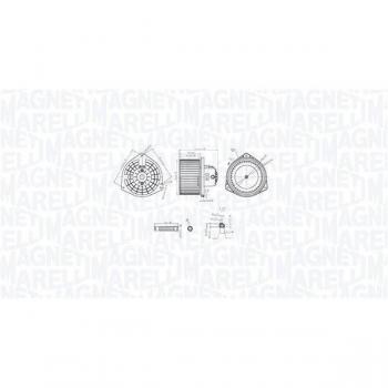 Ventilatore carrello Magneti Marelli 069412765010