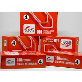 Fermagli Zincati N°4 CIAC 100 pz