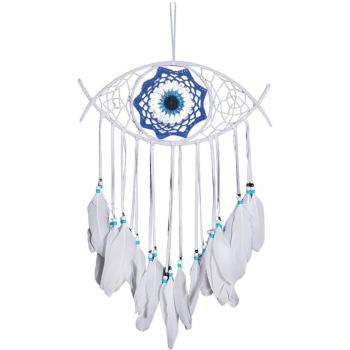Blue Evil Eye Dreamcatcher for Home Decor