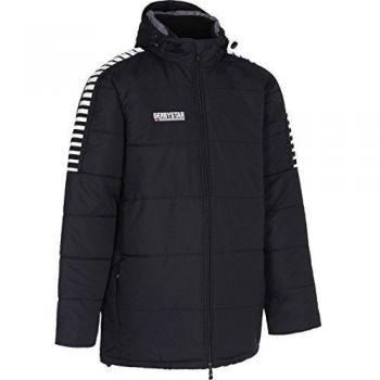 DERBYSTAR Fußball Coachjacke Hyper, schwarz-weiß, XXXL