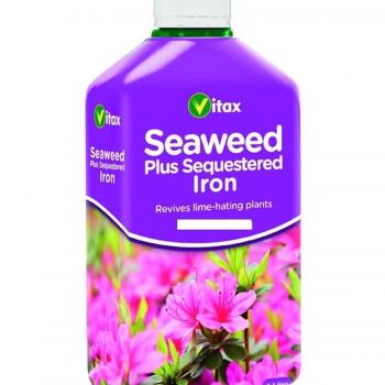 Vitax Seaweed Plus Sequestered Iron Plant Feed 500ml