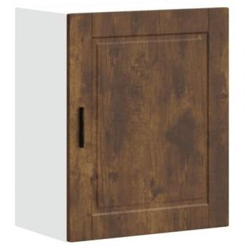 VidaXL Porto Wall Cabinet in Smoked Oak Finish