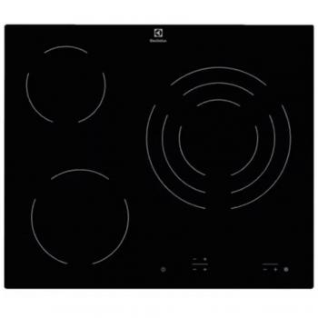 Placa Electrolux LRR6332CK 60 cm – 3 Zonas + Área Paella, Cor Negra