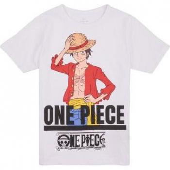 Top corto Nate Onepiece para niños