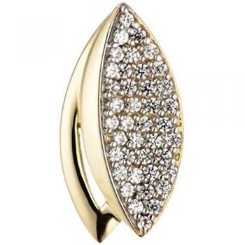 Jobo Damen Anhänger 333 Gold Gelbgold mit Zirkonia