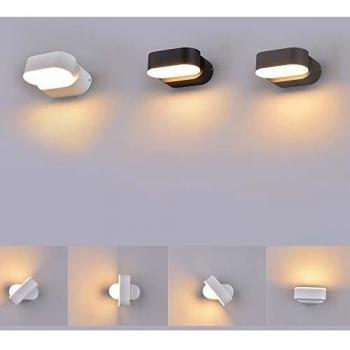 Lampe de façade murale réglable V‑TAC 8288 – LED noir