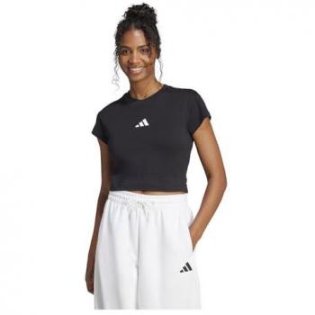Future Icons Baby Women’s Tee – Small, Black (adidas)