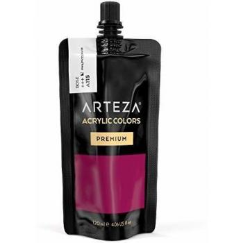 ARTEZA Premium ACRYL ROSE – 120 ml Farbbeutel