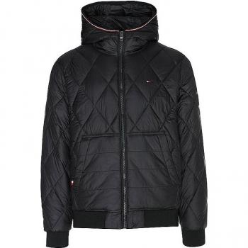 Tommy Hilfiger Herren Steppjacke Schwarz Regular Fit Größe S