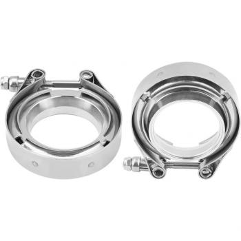 Brida de Acero Inoxidable 2 para Válvulas de Soplado y Escape