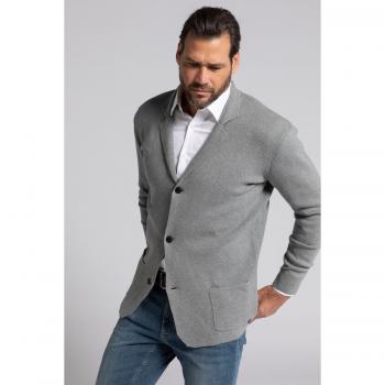 Herren Stricksakko mit Reverskragen, FLEXNAMIC® Milano