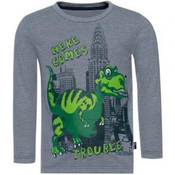 Trigema Langarmshirt mit Dino-Motiv