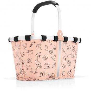 Sac à provisions REISENTHEL Carrybag Kids rose – 33,5 cm, compact et durable