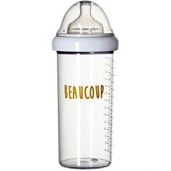Biberon de 210ml pour bébé, modèle Passionnément, créé par Le Biberon Français