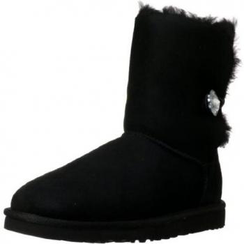 UGG Women’s Classic Bailey Boot, Black, UK 8
