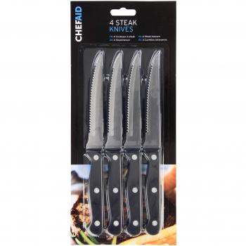 Chef Aid Steak Knives Set 4