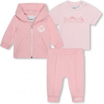 BOSS 3 pièces FILLE rose 9M