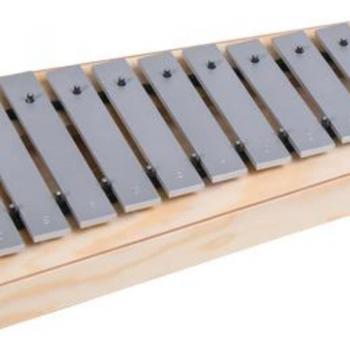 Aluminium 16‑Key Diatonic Soprano Metallophone – Studio 49 Series 1000