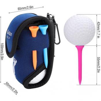 Bolsa de golf con soporte y kit de uñas