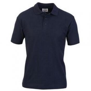 Casual Classic Pique Polo Heren L Grijs