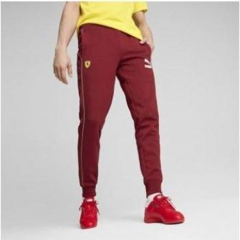 Puma Ferrari T7 Performance Sweatpants Intense Red/Speed Yellow Men's S
