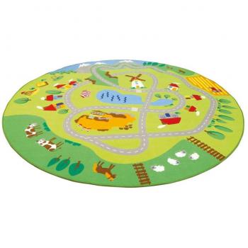 89-51172 Teppich Stadt-Land-Fluss, 300cm Spielteppich Kit