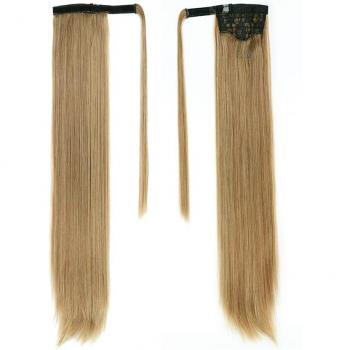 28-inch Straight Synthetic Ponytail Extension
