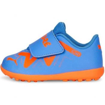 Sapatilhas de Futebol PUMA Future Play V Unissex Brancas