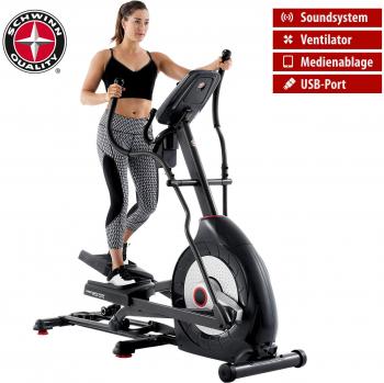 Schwinn Crosstrainer 430i Ellipsentrainer mit mechanischer Steigungsverstellung und Soundsystem