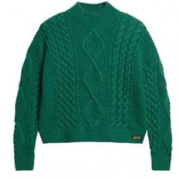 Superdry Damen-Pullover aus grobem Strick