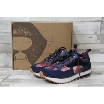 Anekke Anekke „Farbspiel“ Sneaker (Blau‑Rot), 37