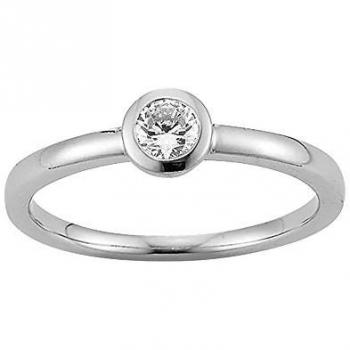 Viventy 777981 Verlobungsring 925 Sterlingsilber