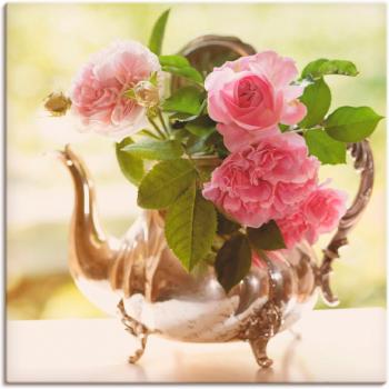 Artland Wandbild »Rosenblüte«, Blumen, (1 St.), als Leinwandbild, Poster in verschied. Größen