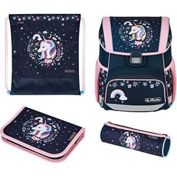 Herlitz Loop Plus Schulranzen Einhorn, 1 Stück