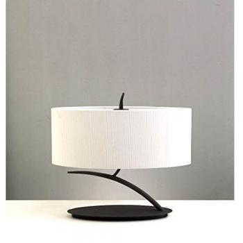 Grey Anthracite Off-White 20W Table Lamp