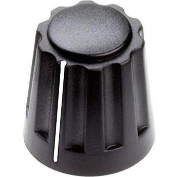 Mentor 4331.6001 Black Control Knob with Indicator 14.5 mm x 14 mm