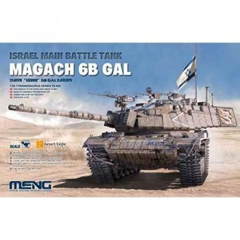 Char de Combat Israël Magach 6b Gal – 1/35e, Modèle Meng