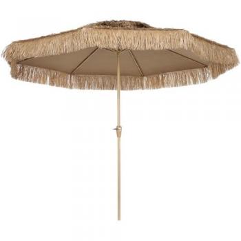 Parasol extérieur en paille 294 cm