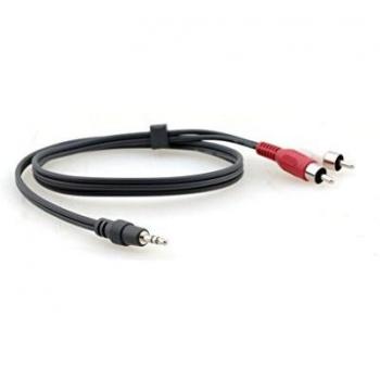 Cable de audio RCA a 3,5mm 3 metros