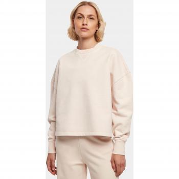 Urban Classic Sudadera Rosa Pastel para Mujer con Rizo Grueso