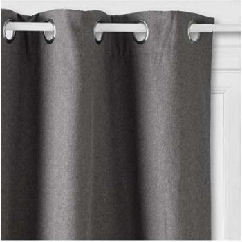 Rideau Tim Isolant 140x260 cm Gris