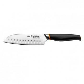 Cuchillo Santoku Bra Efficient A198003, Hoja 130mm, Acero inoxidable